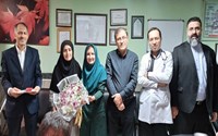 برگزاری جشن موفیقت همکار مرکز آموزشی درمانی قلب حضرت سیدالشهداء(ع) بعنوان مربی دانشجویان رادیولوژی دانشگاه علوم پزشکی